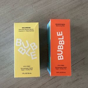bubble face products